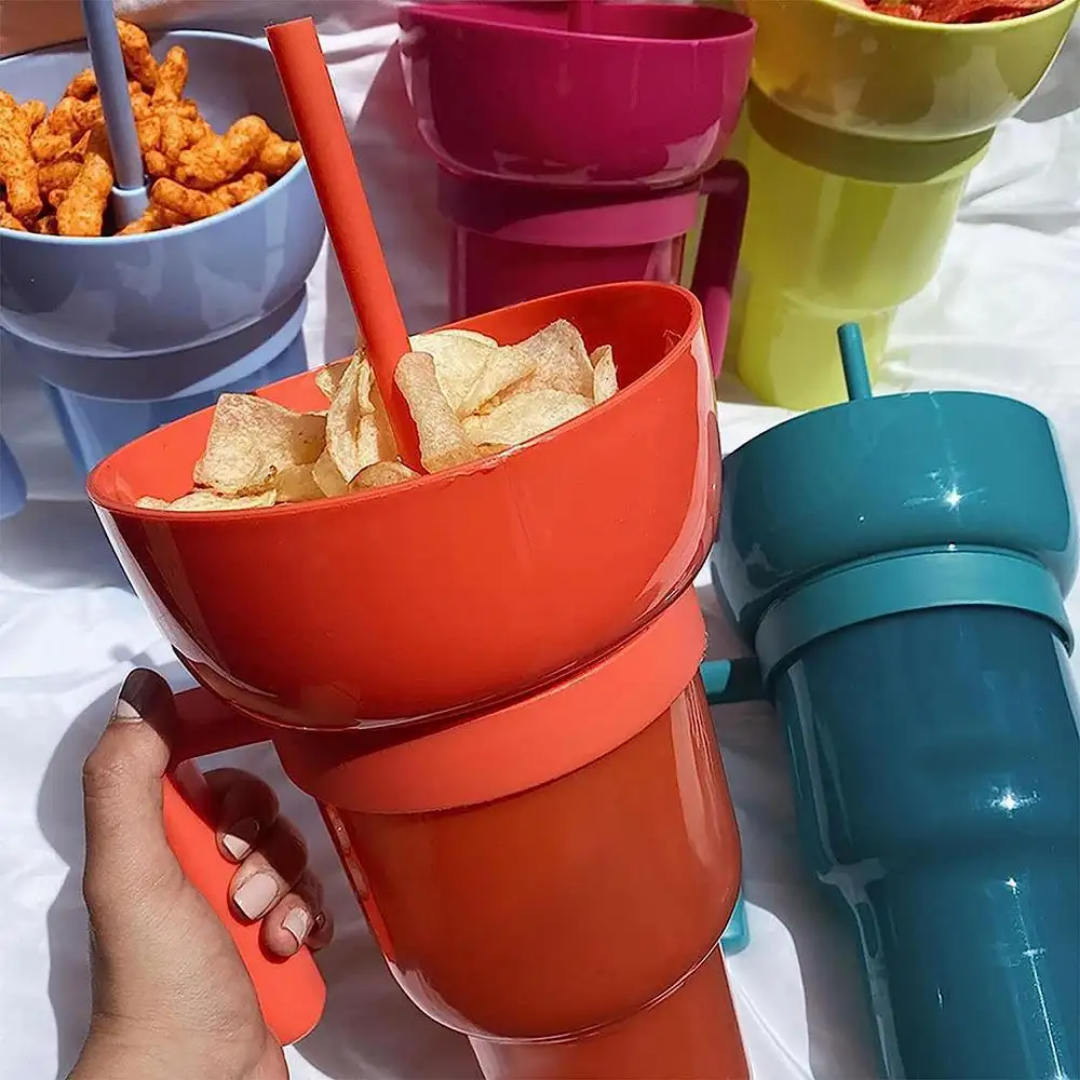 2-in-1 Drink & Snack Cup
