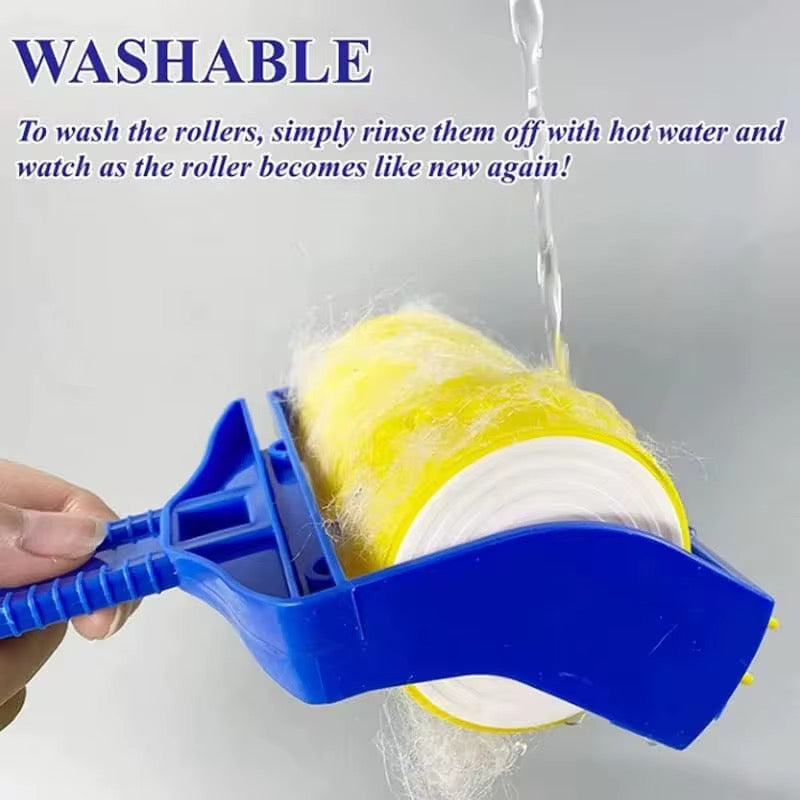 Reusable Gel Lint and Pet Hair Removal Roller