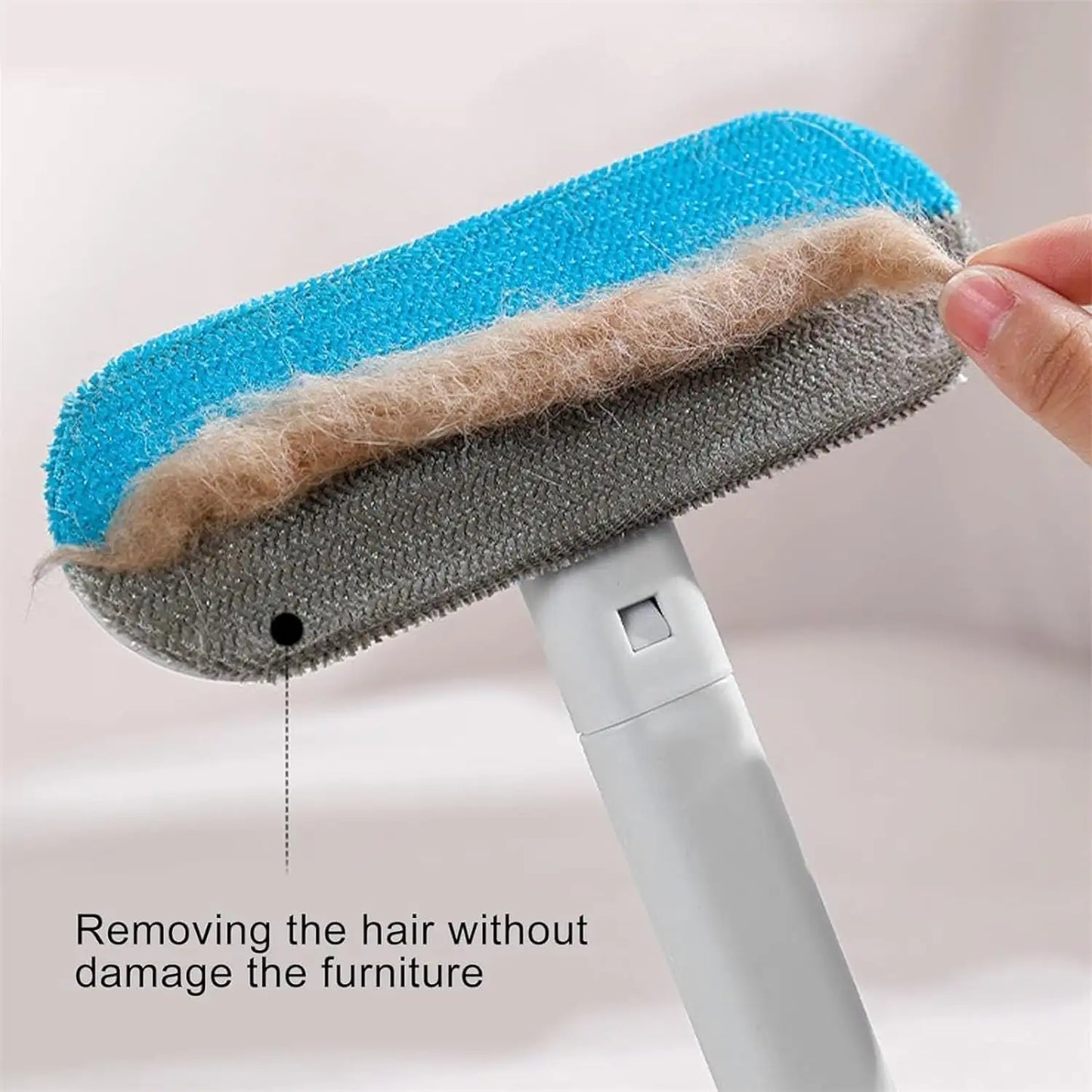 Multi-Functional Pet Hair Removal Brush & Window Cleaning