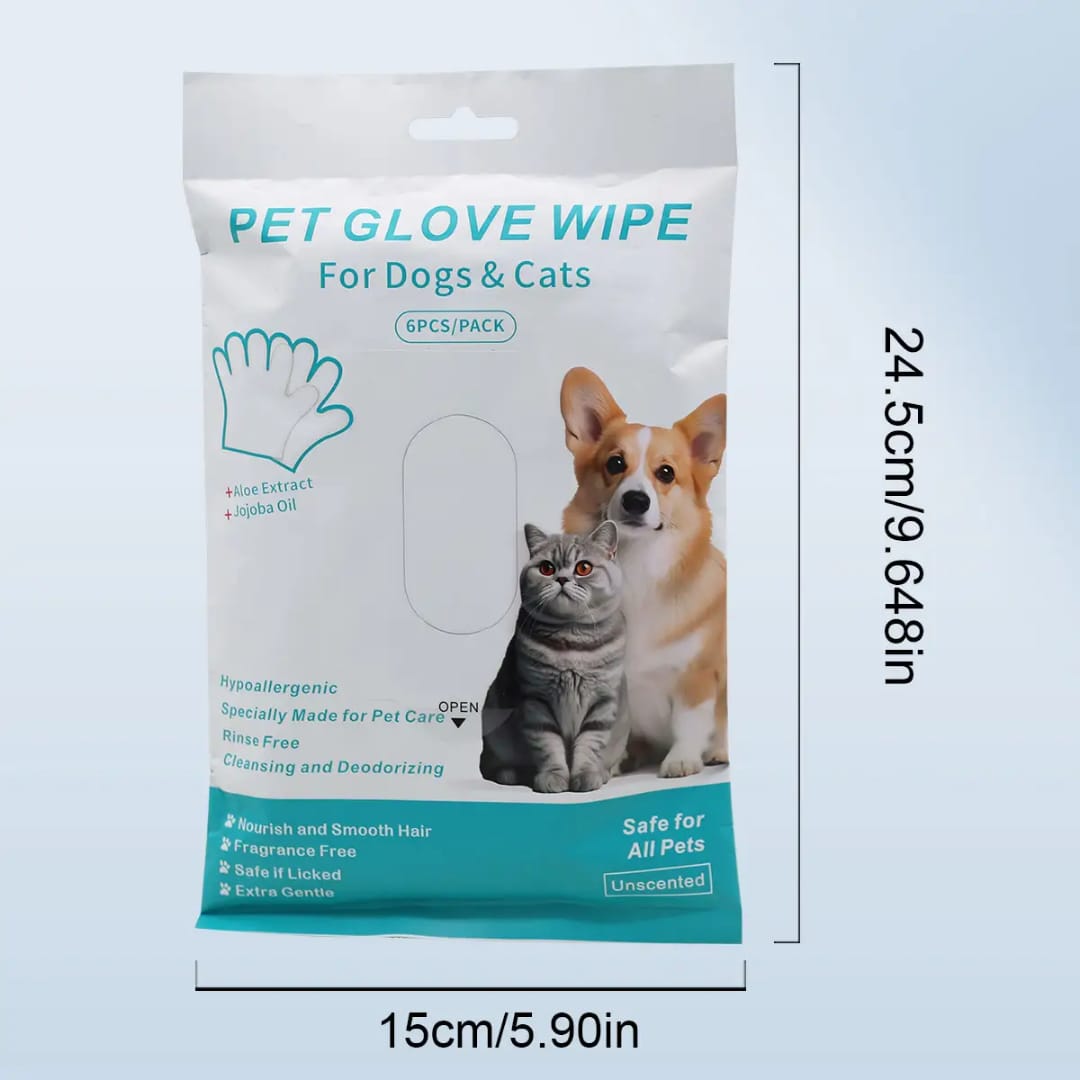 Pet Glove Wipes