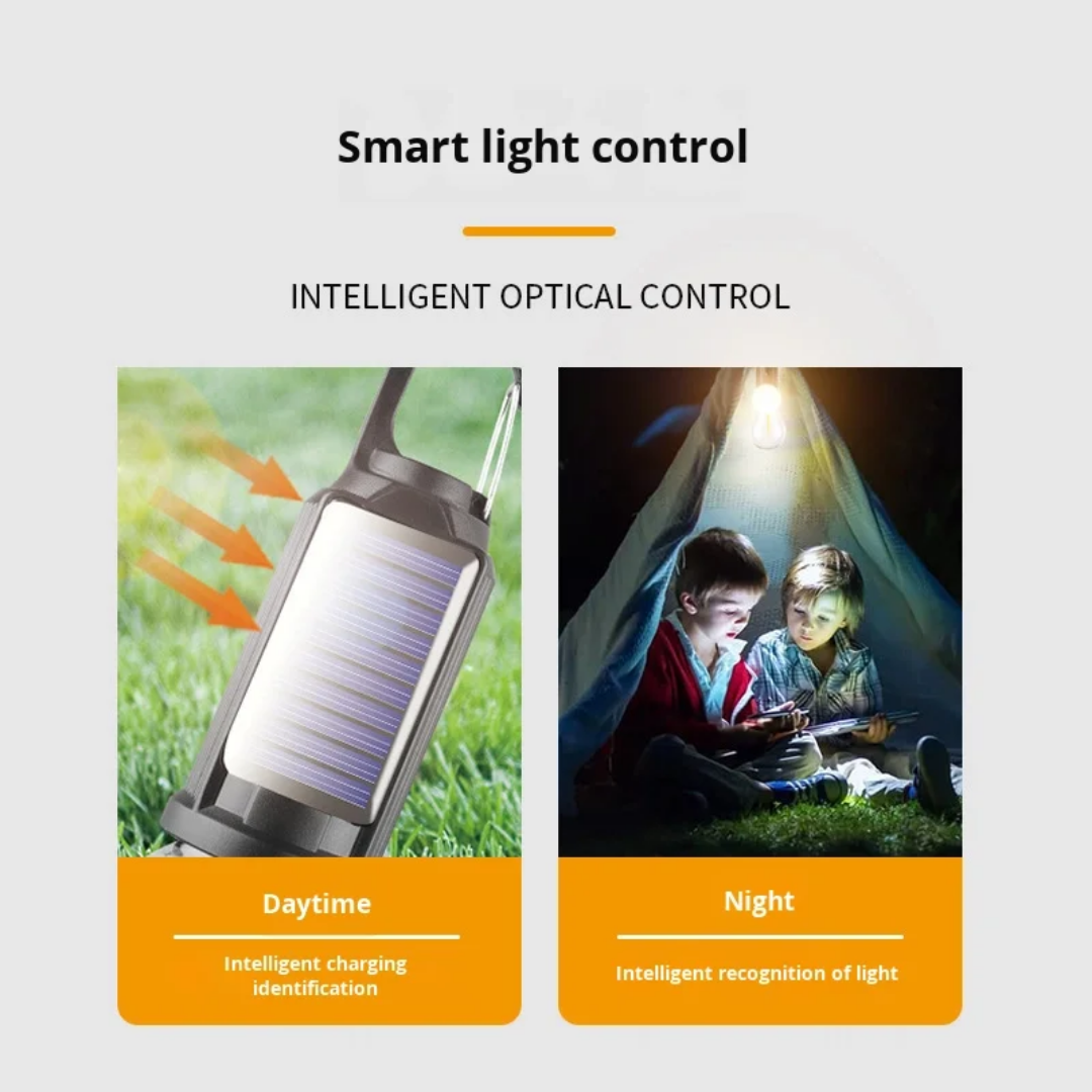 Solar + USB Rechargeable Unbreakable Lamp Led Light