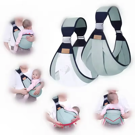Adjustable Baby Carrier Sling – Ergonomic Wrap with Shoulder Support