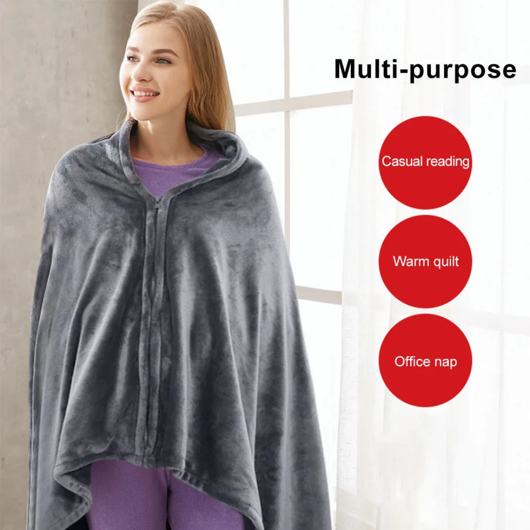 Wearable Heated shawl with 3 Temperature Levels