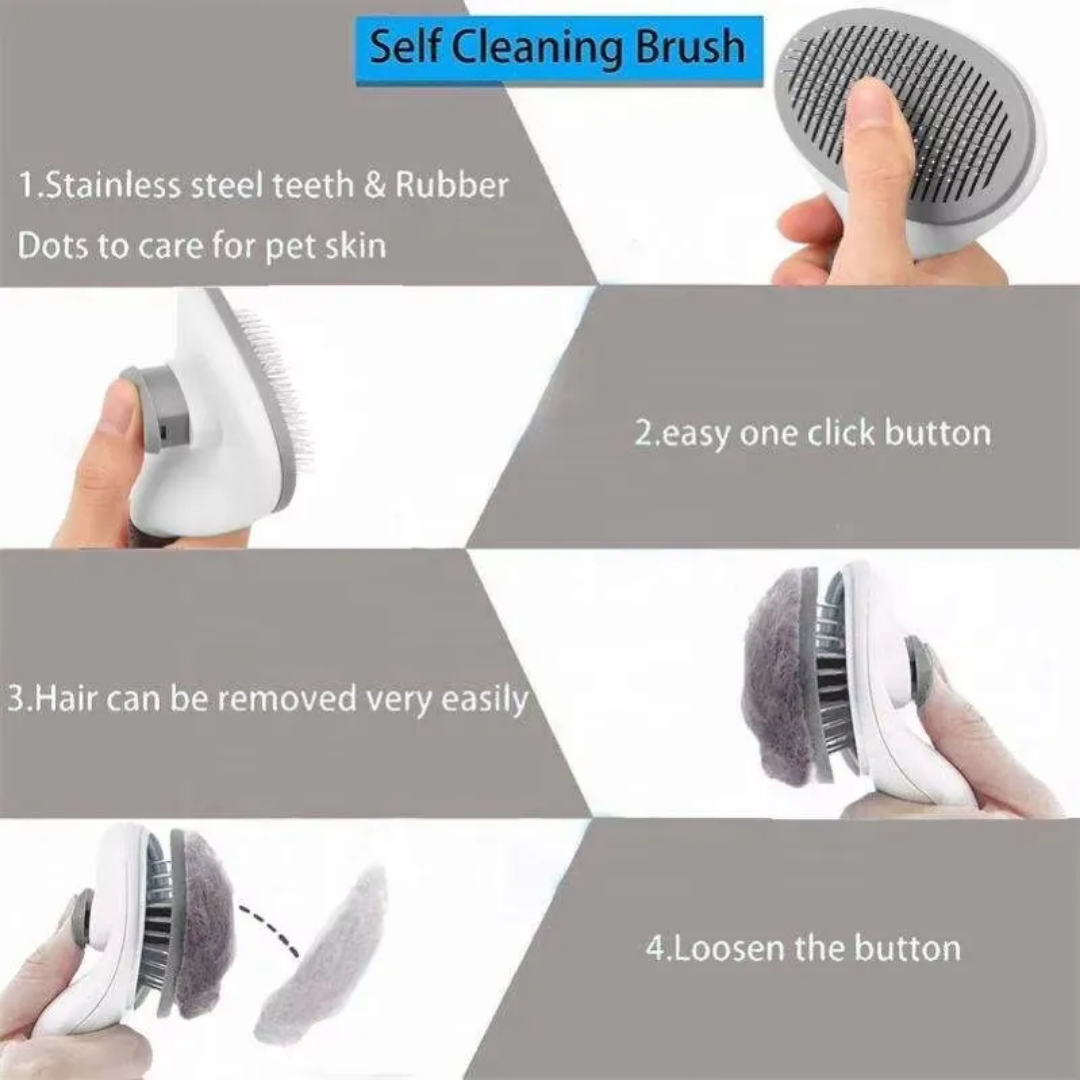Pet Brush & Massager