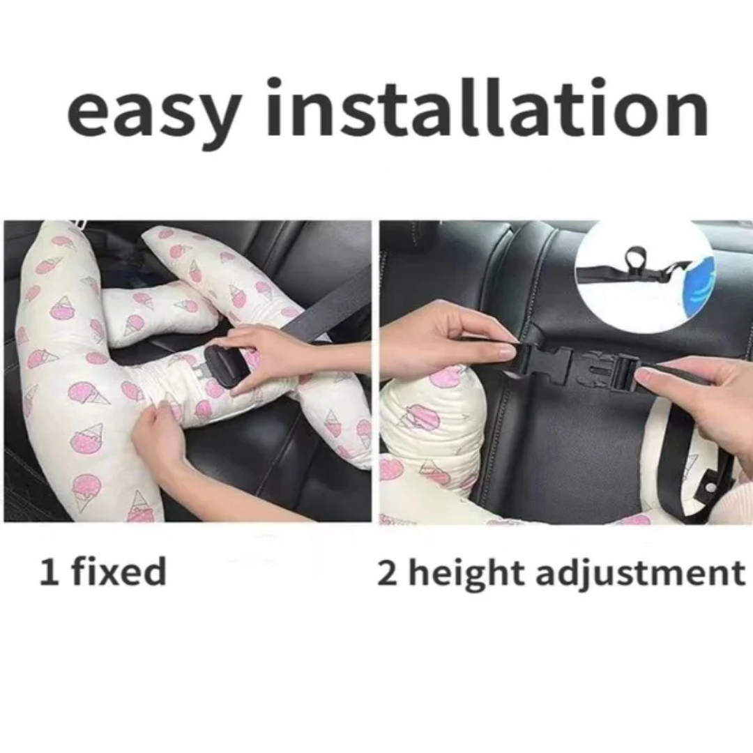 Comfortable 2-pack car seat pillow neck and shoulders cushion