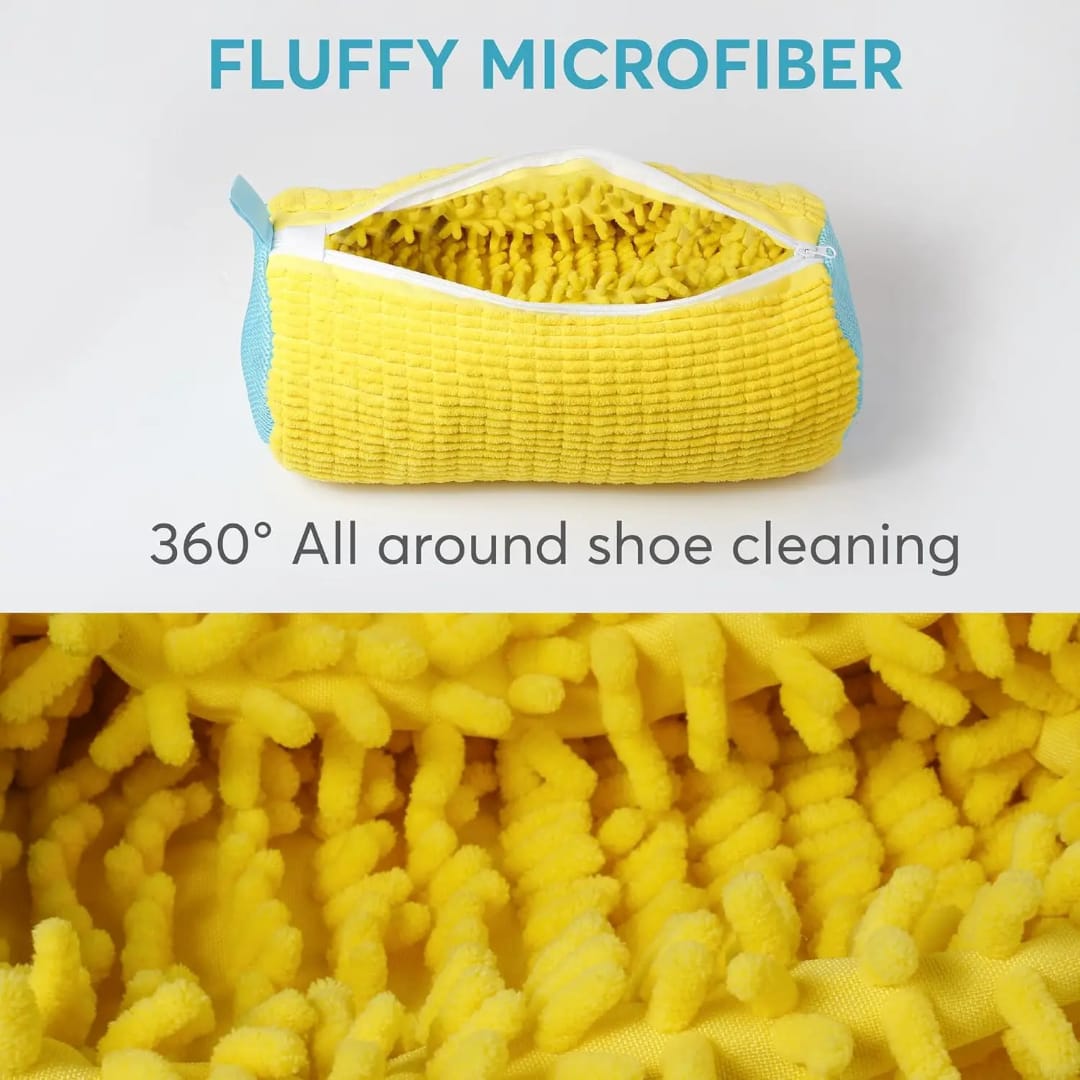 Reusable Shoe Laundry Bag for washing Machine with Protective Cushion