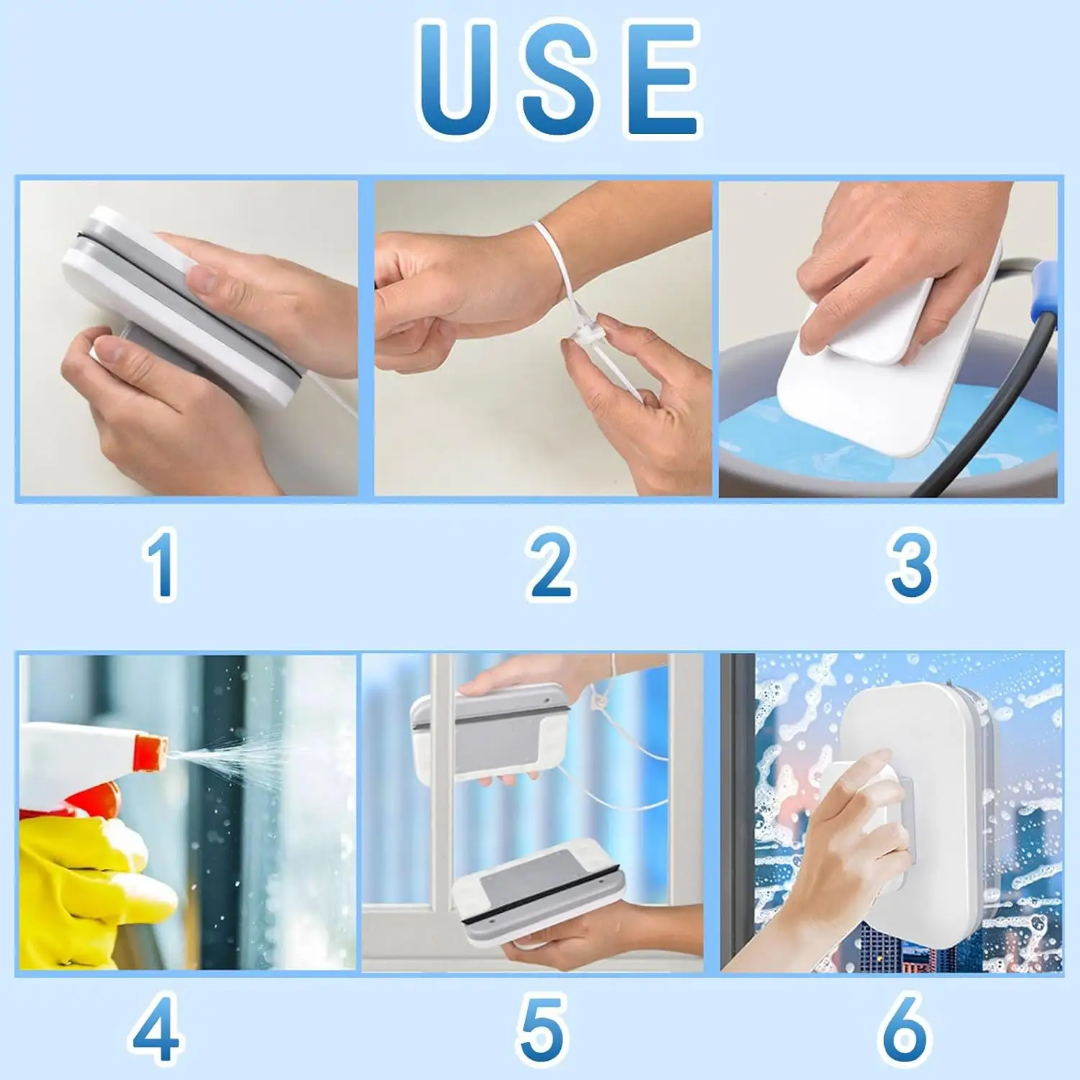 Strong Magnetic Double Layer Window Cleaner