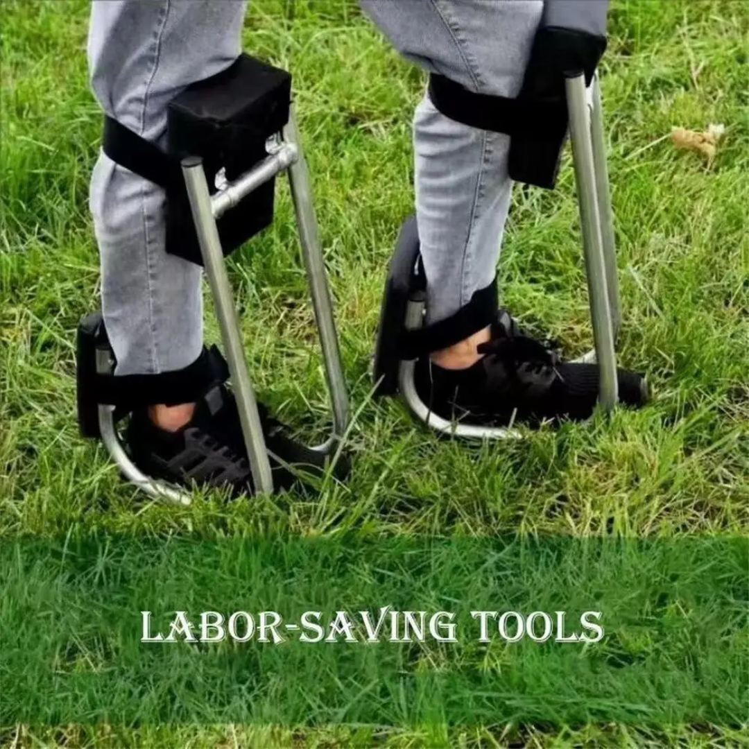 Portable kneeling stool labor protecting knee
