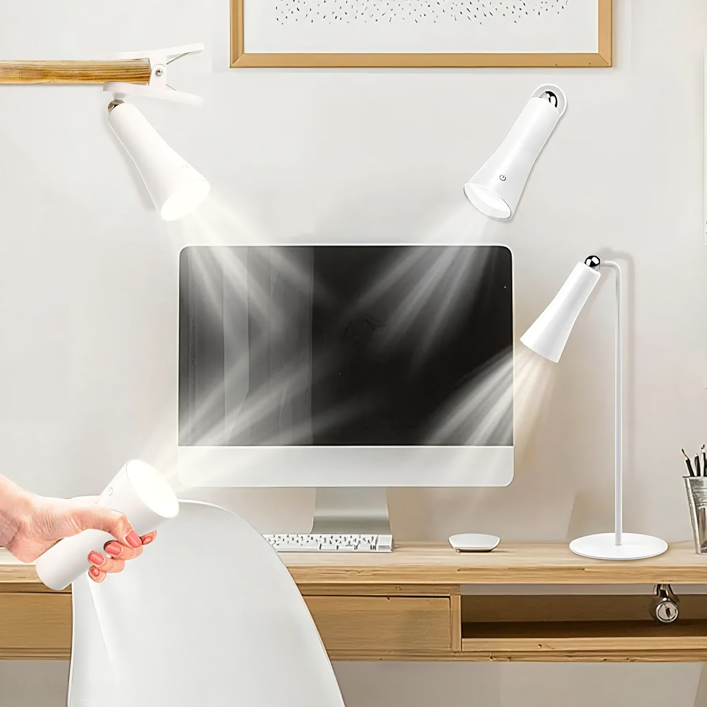 4-in-1 Magnetic Rechargeable LED Lamp