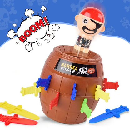 Pop-Up Pirate Funny Barrel