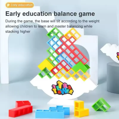 Balance Block Tower Building