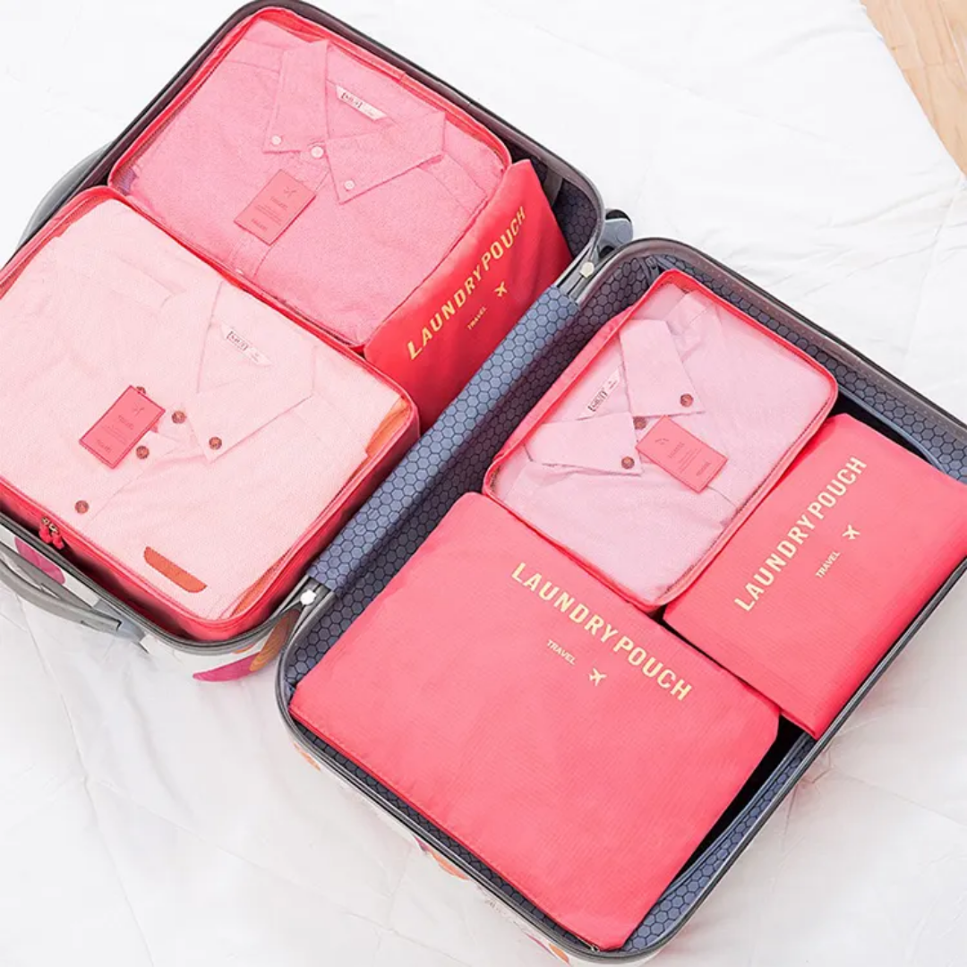 6-piece Travel Packing Set