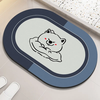 Water Absorbent Anti-Slip Mat 60 x 50cm