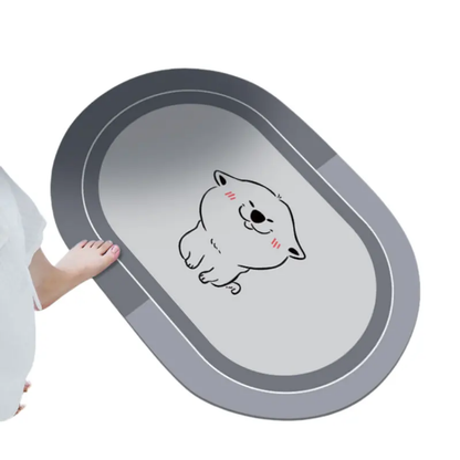 Water Absorbent Anti-Slip Mat 60 x 50cm