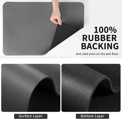 Super Absorbent & Fast-Drying Sink Mat