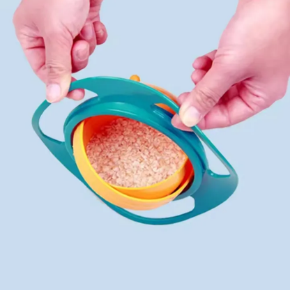 360° Rotation Anti Slip Bowl With Cover