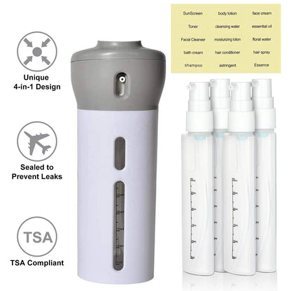 4-in-1 Travel Dispenser