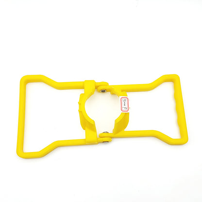 Yellow foldable water gallon lifting handle