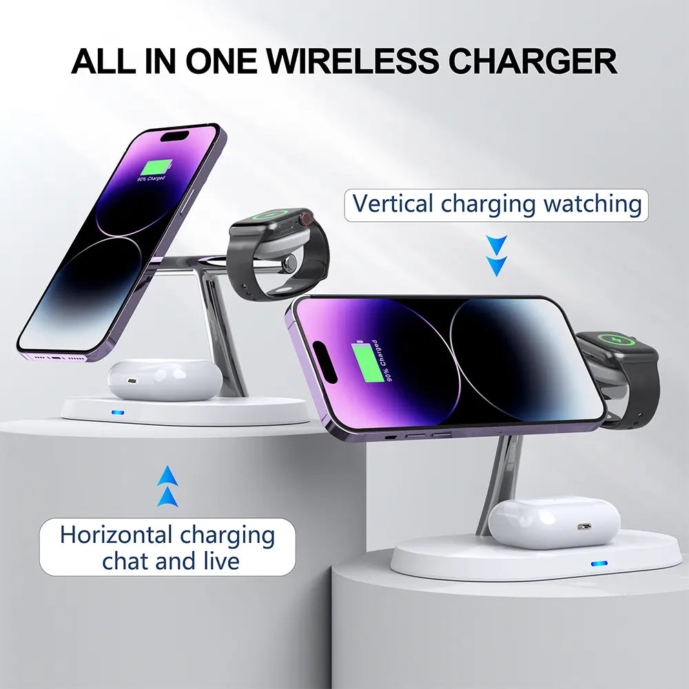 3in1 Wireless Charger Stand