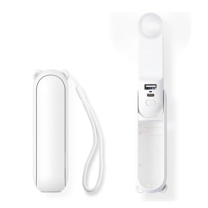 Power Bank With Flashlight And Fan