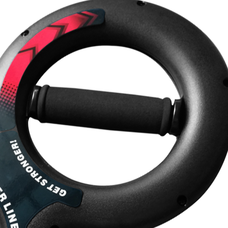 Black figure-8 arm and chest flex trainer