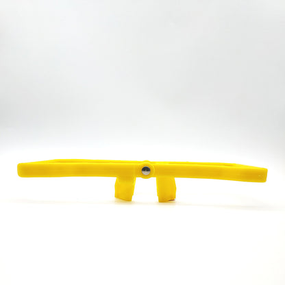 Yellow foldable water gallon lifting handle