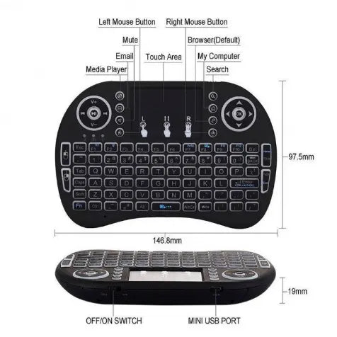 Mini Wireless Keyboard