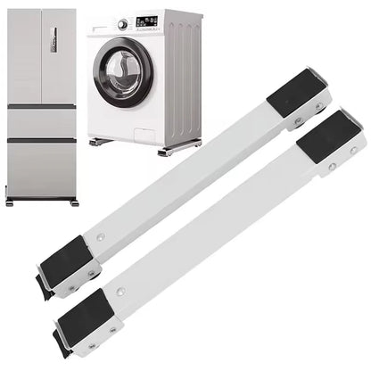Telescopic Appliance Moving Base 45-70cm, Set of 2 – 24 Wheels with Brake Lock