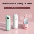 Power Bank With Flashlight And Fan