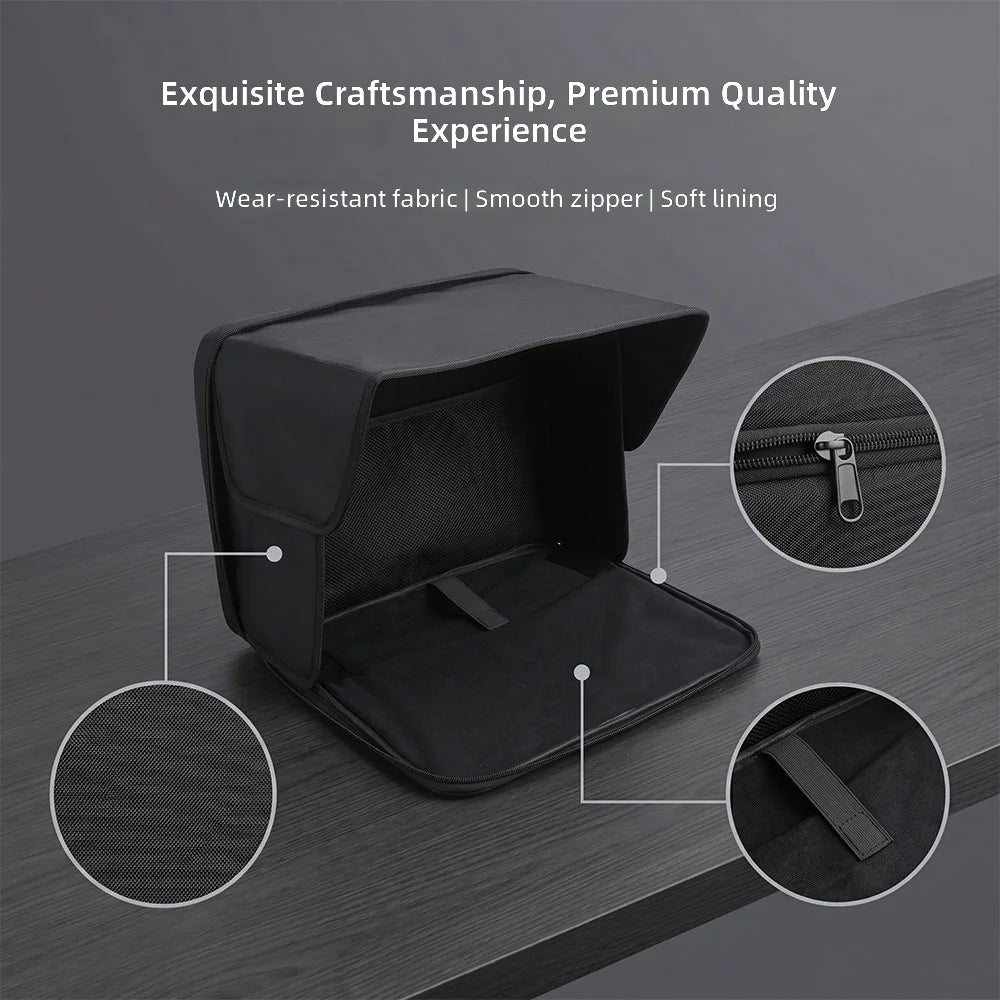 14-Inch Laptop Case with Built-in Sun Shade Hood – Privacy & Anti-Glare Carry Sleeve