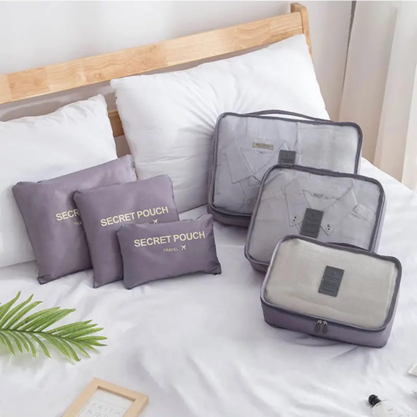 6-piece Travel Packing Set