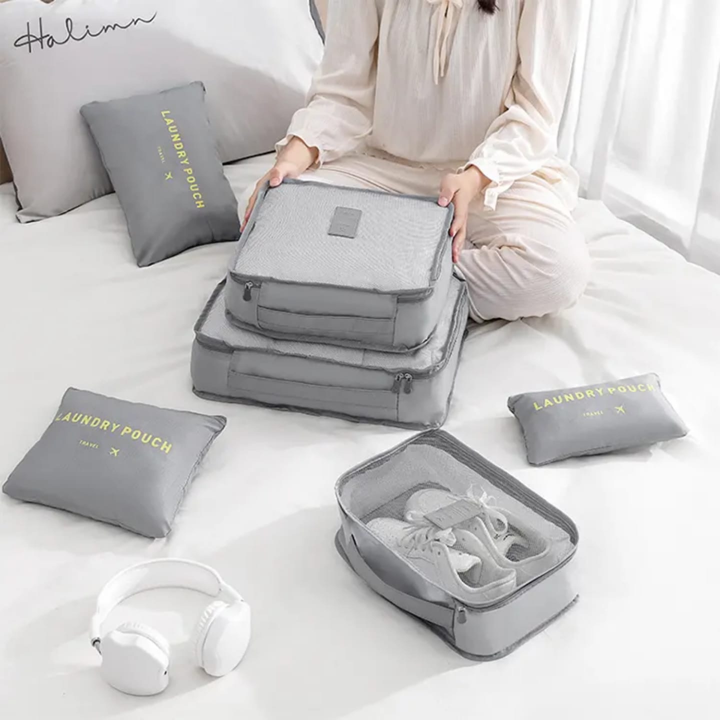 6-piece Travel Packing Set