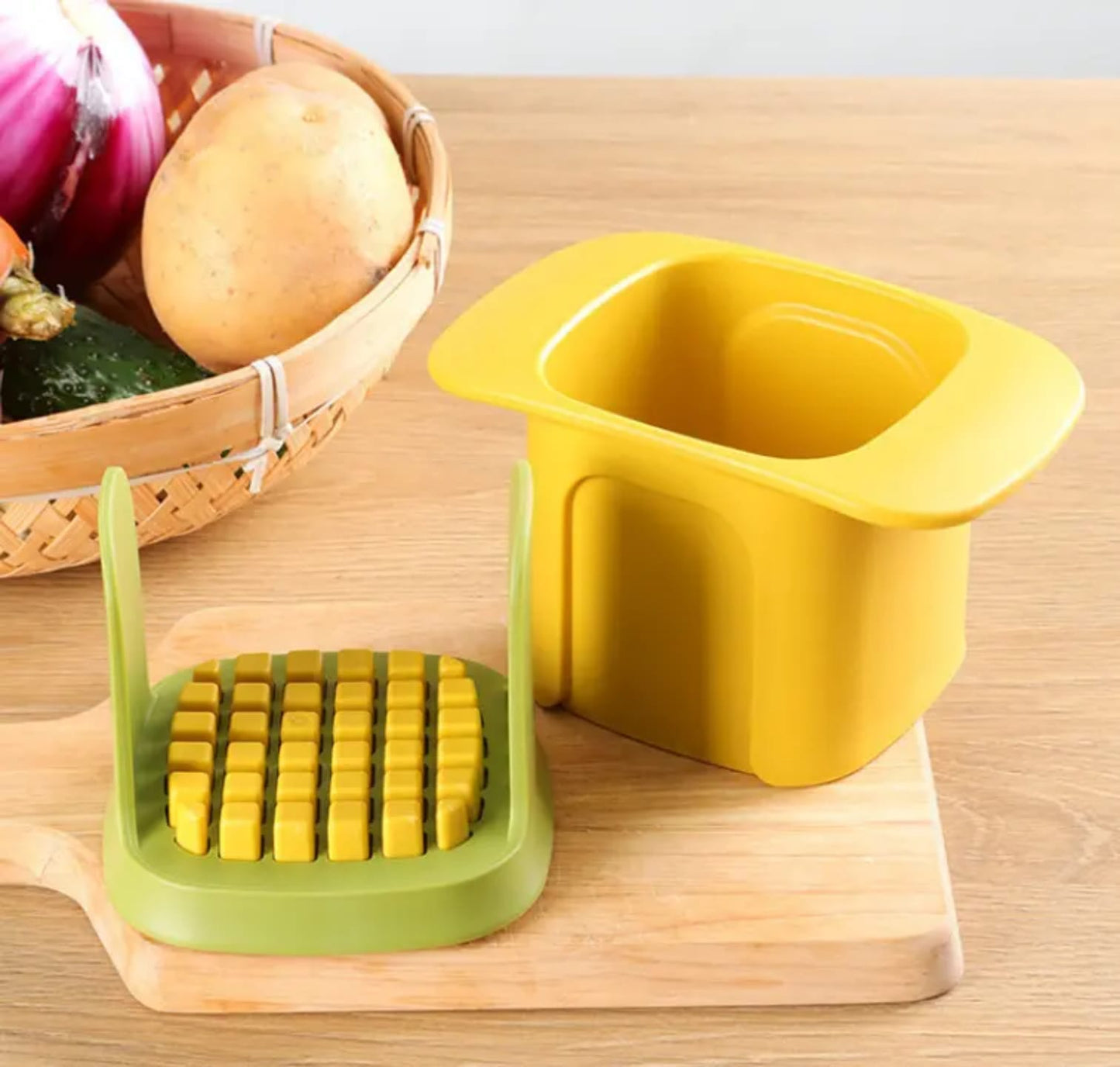 Hand-Press Vegetable Chopper