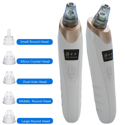 Blackhead Remover Pore Vacuum With 5 Suction Heads
