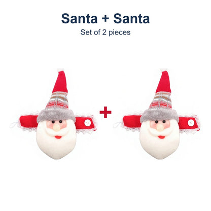 Set of 2: Santa + Santa