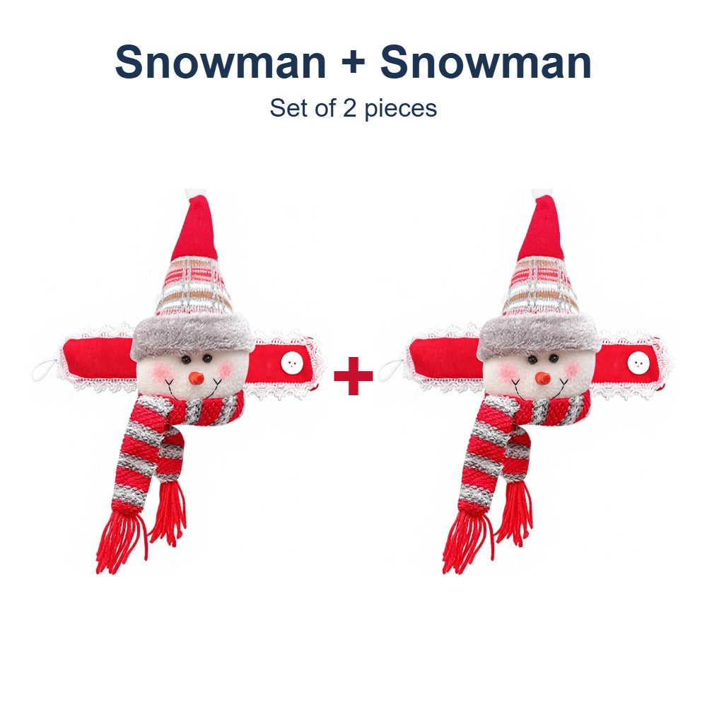Set of 2: Snowman + Snowman