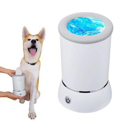 Automatic Dog Paw Cleaner Cup – Electric Pet Foot Washer