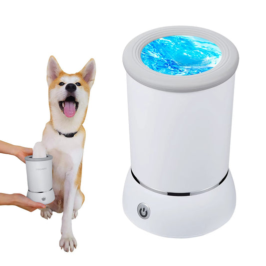 Automatic Dog Paw Cleaner Cup – Electric Pet Foot Washer