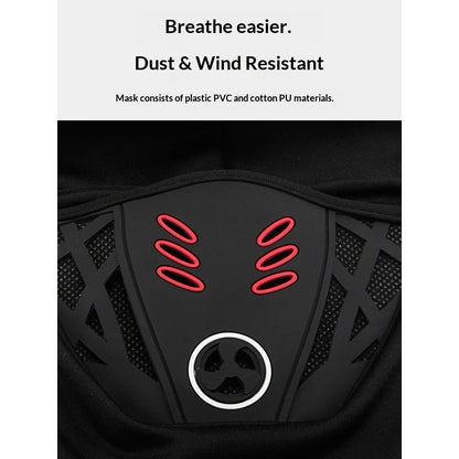 Breathable mask with air vents and valve