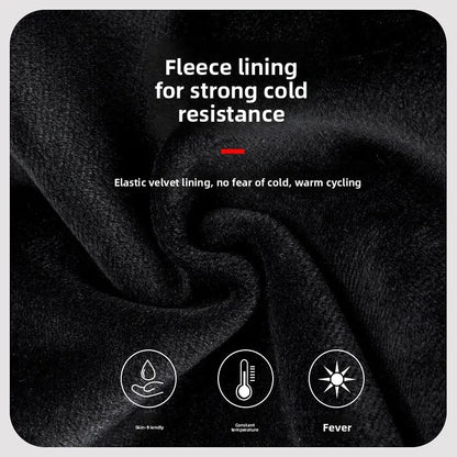 Soft fleece lining for strong cold resistance