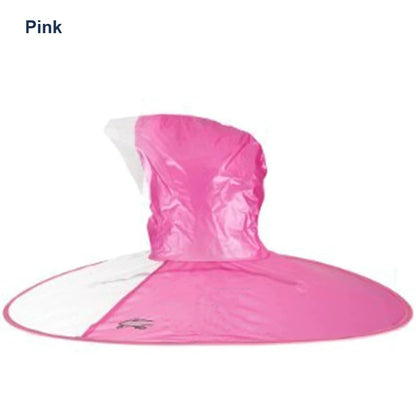 Kids rain poncho – pink