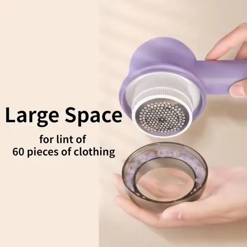 Large lint bin – easy to empty