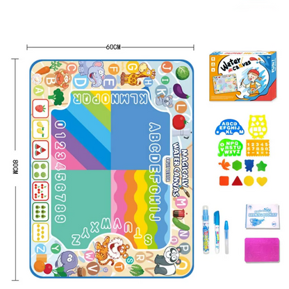 Water Doodle Mat – Kids Painting & Writing