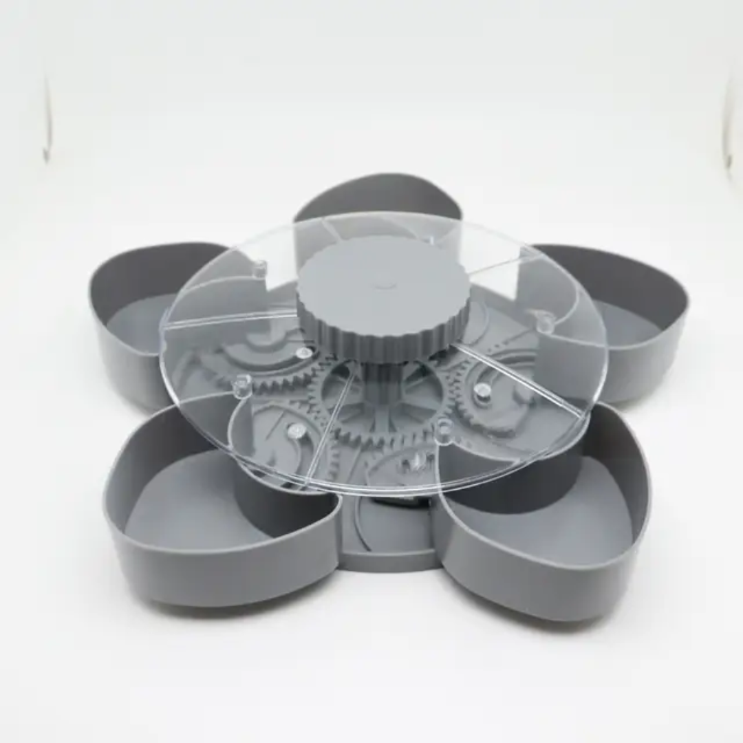 Serving tray Rotatable for snack and appetizers