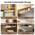 Extendable Under-Shelf Storage Rack
