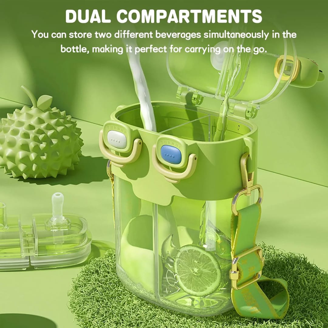 Dual Drinking bottle 530ml BPA free