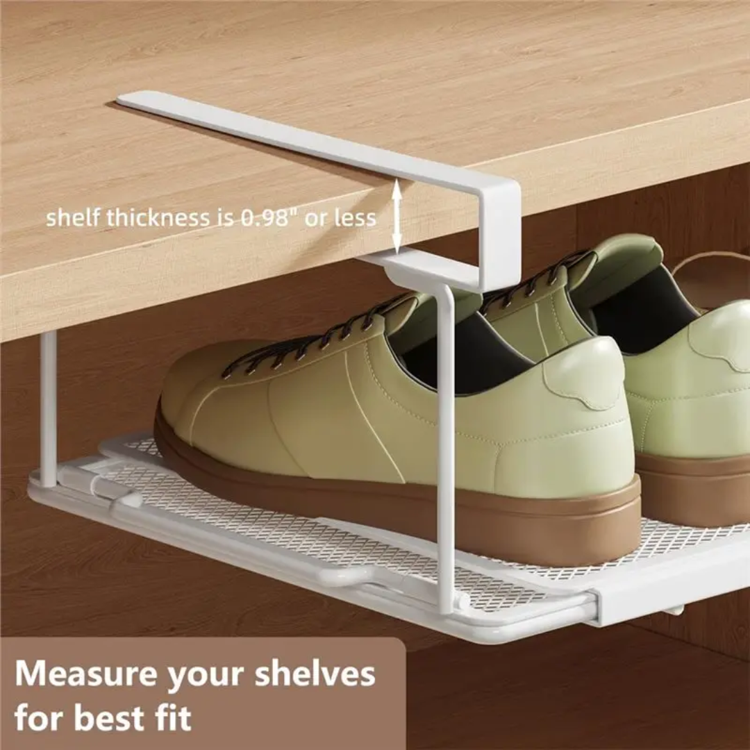 Multifunction organizer storage shelf rack extandable