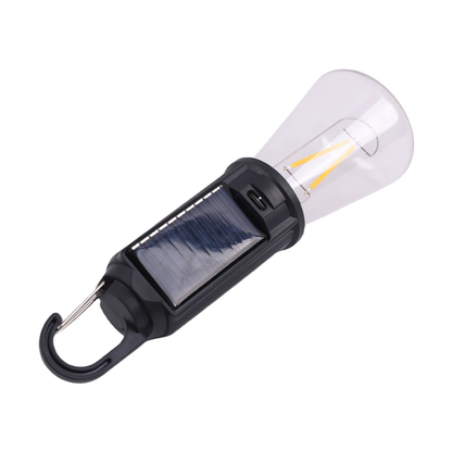 Solar + USB Rechargeable Unbreakable LED Lamp