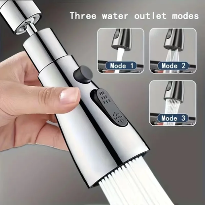 3 Speed Switch Water Regulator Faucet Rotator Extender With Filter