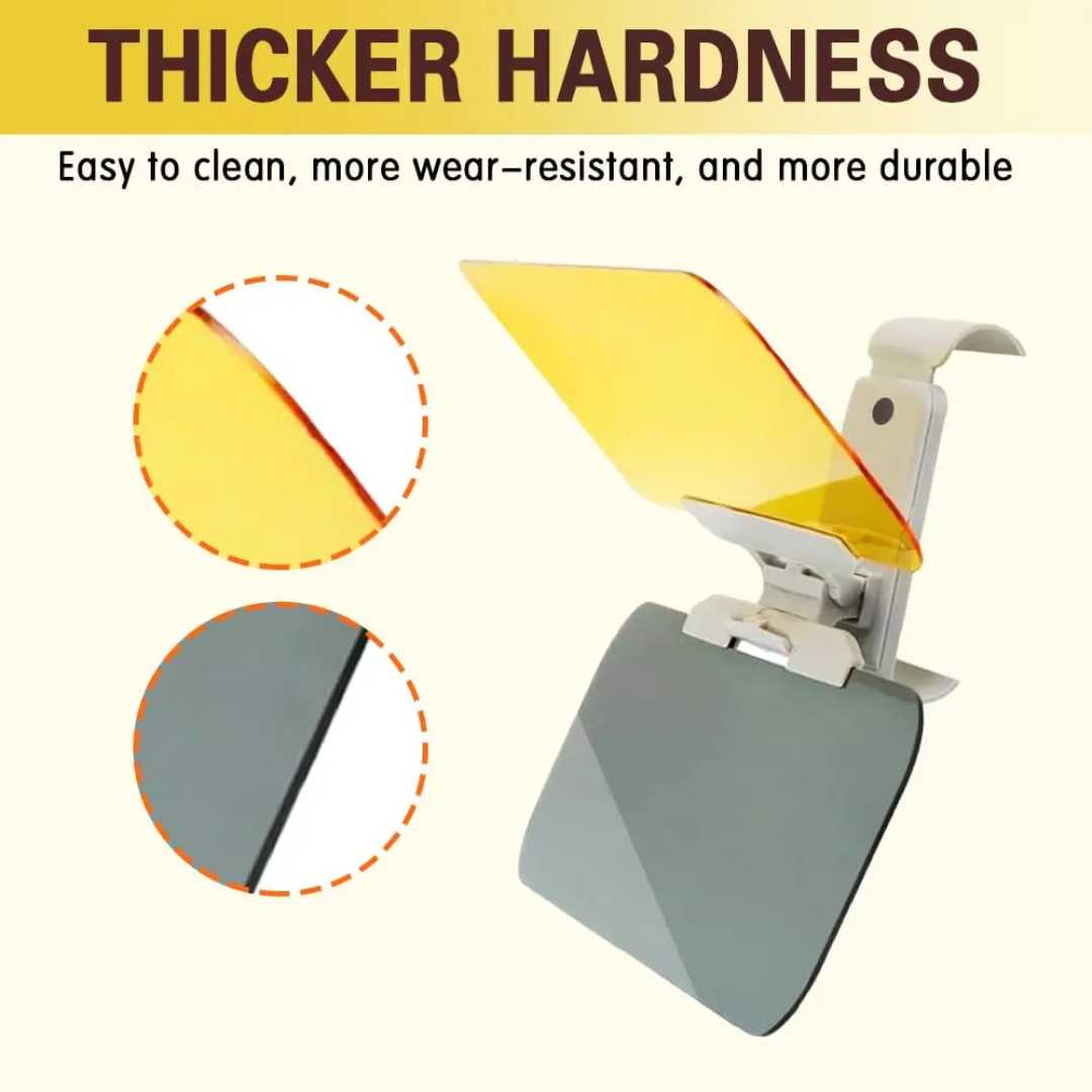 Day & Night Anti-Glare Car Visor Extension